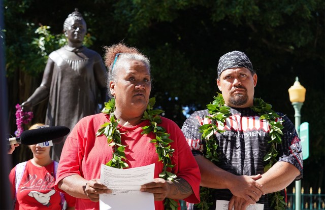 Twinkle Borge and James Pakele announce the purchase of 5 acres of agriculture land off of Waianae Valley Road.