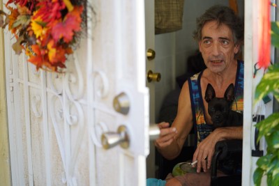 James George and his dog Peanut speak to Blaze about new development.
