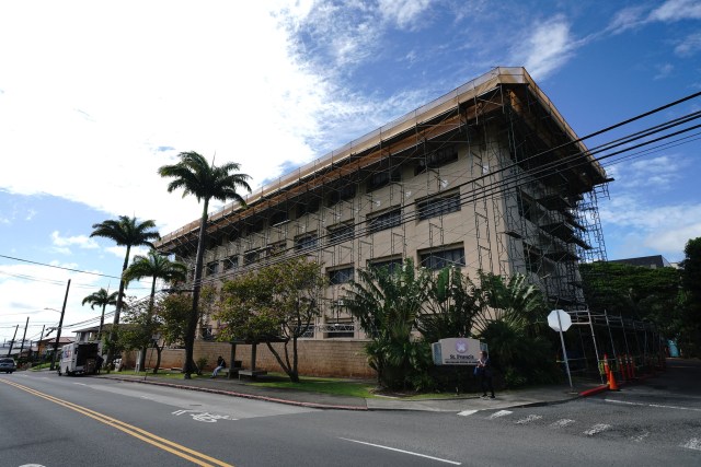 St. Francis Healthcare System of Hawaii located on Liliha Street.