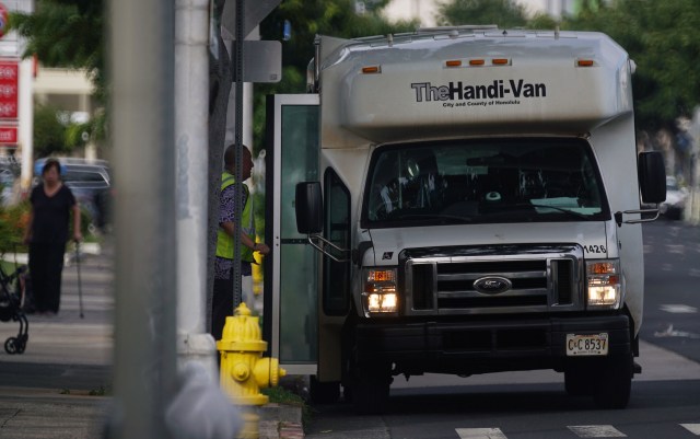 The Handi Van physically challenged wheelchair Handivan.