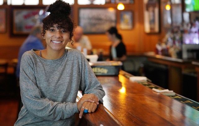 Mariah Lynn Server at J. Dolans Bar.