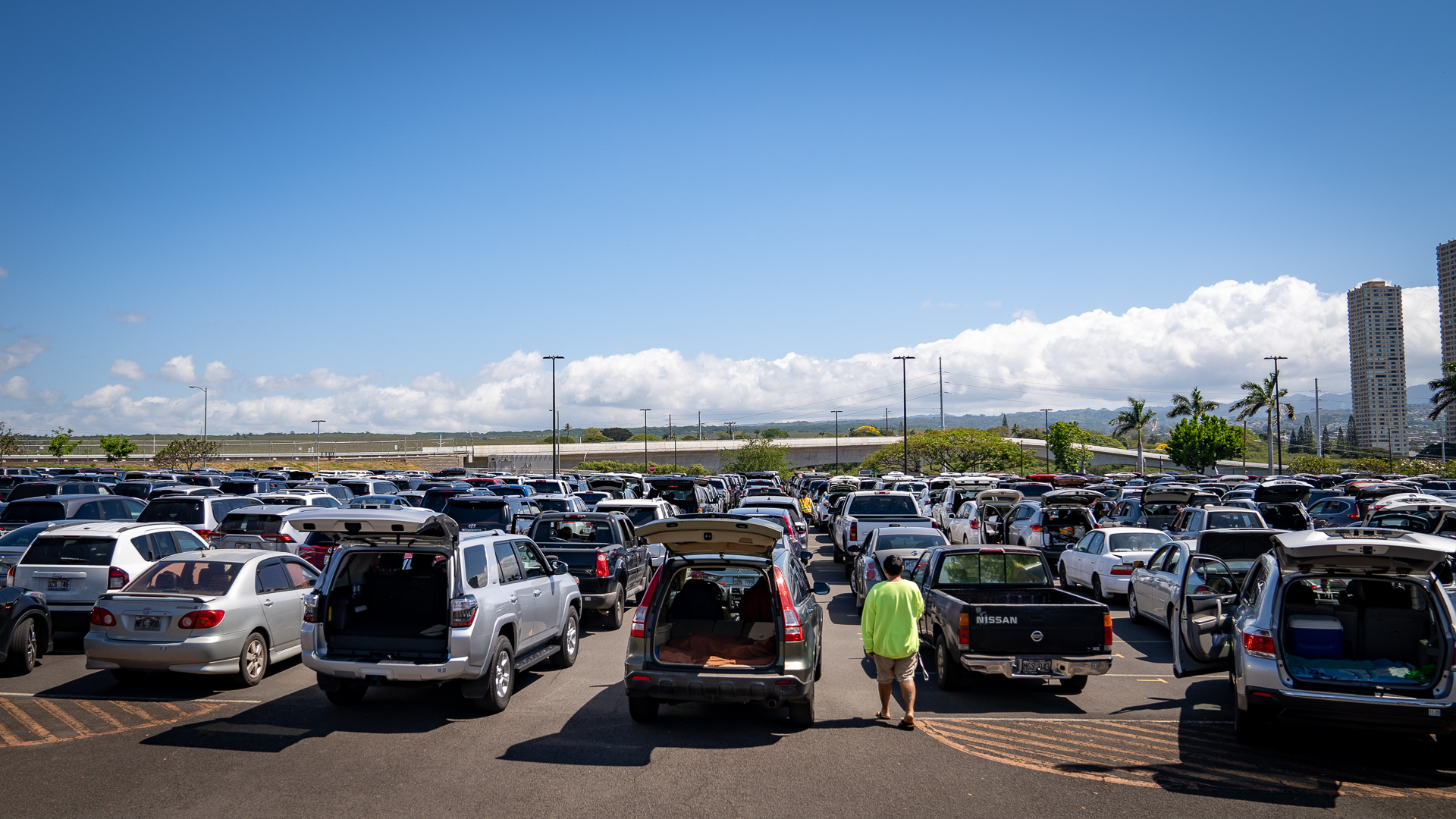 Food Bank Distribution Leeward Community College Coronavirus