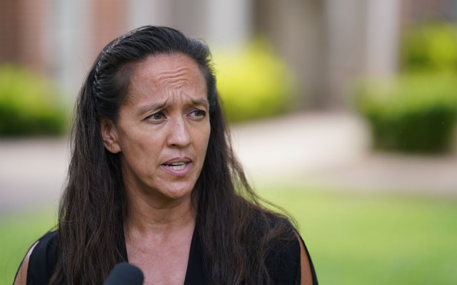 Lori Kahikina, Director Dept of Environmental Services City of Honolulu gives press conference about a COVID-19 positive workers that are in quarantine now.