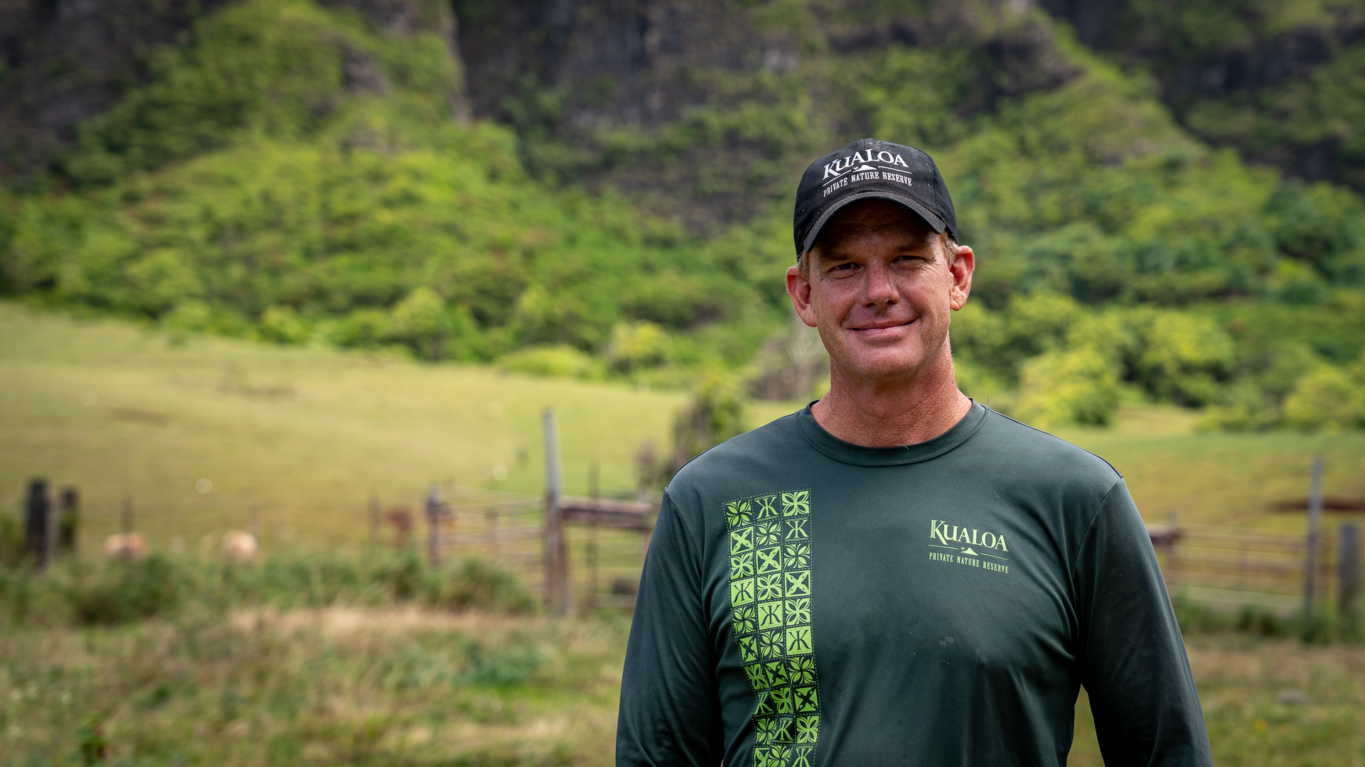 Watersheds Agriculture Kualoa Ranch Taylor Kellermen Portrait
