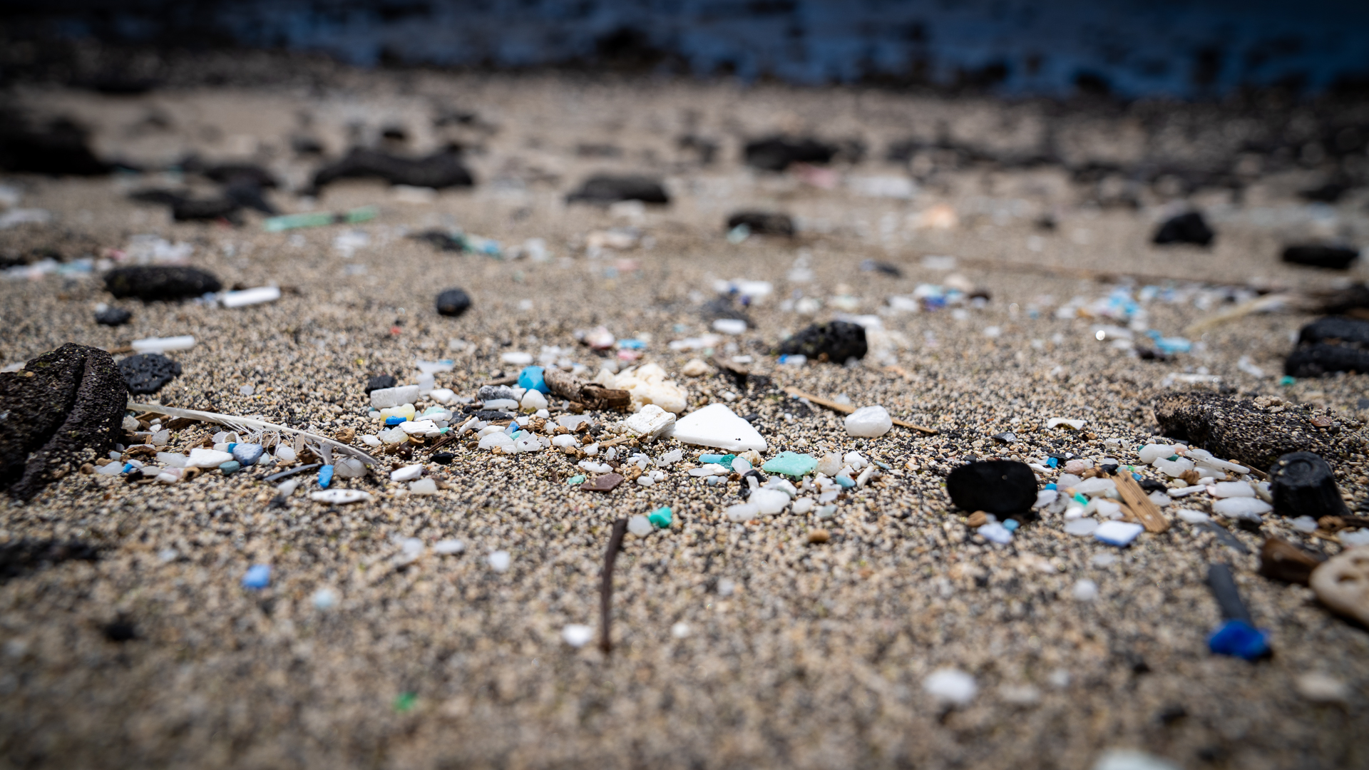 Kamilo Beach Cleanup Microplastics Sand