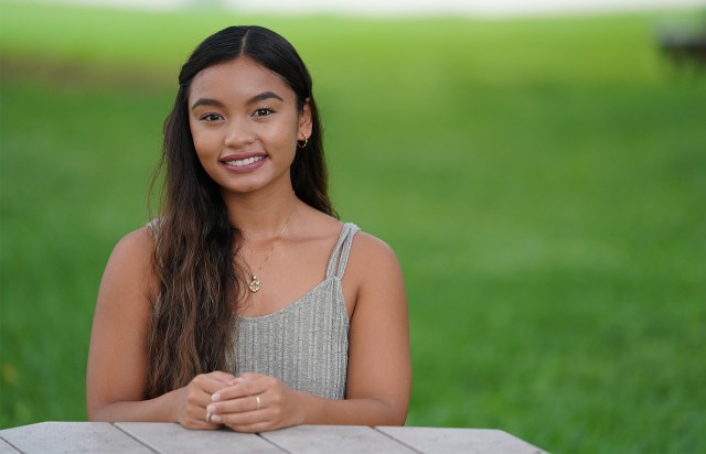 UH Manoa Graduate Student Heather Garrido.