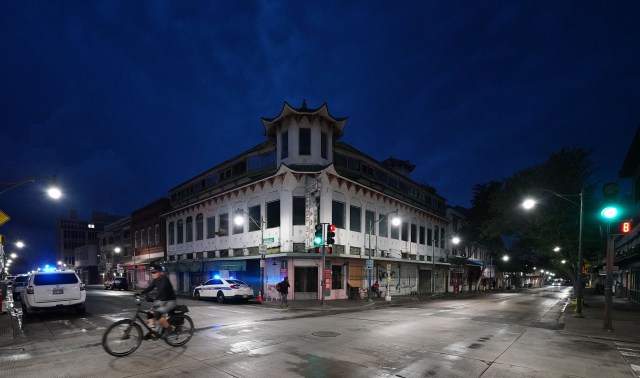 Wo Fat Building located in Chinatown.