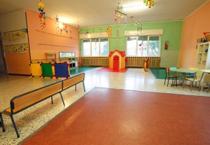 playing room of a school for kids without people