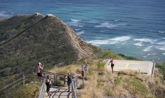 Diamond Head trail opened on December 17, 2020 after some changes were made to accomodate public enjoying this popular hike during COVID-19 pandemic.