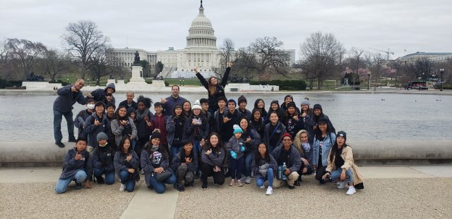 Maui Waena Intermediate, Capitol, school, class trip, DC
