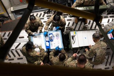 Hawaii National Guard Turns Plane Into ‘Mobile Vaccination Clinic’