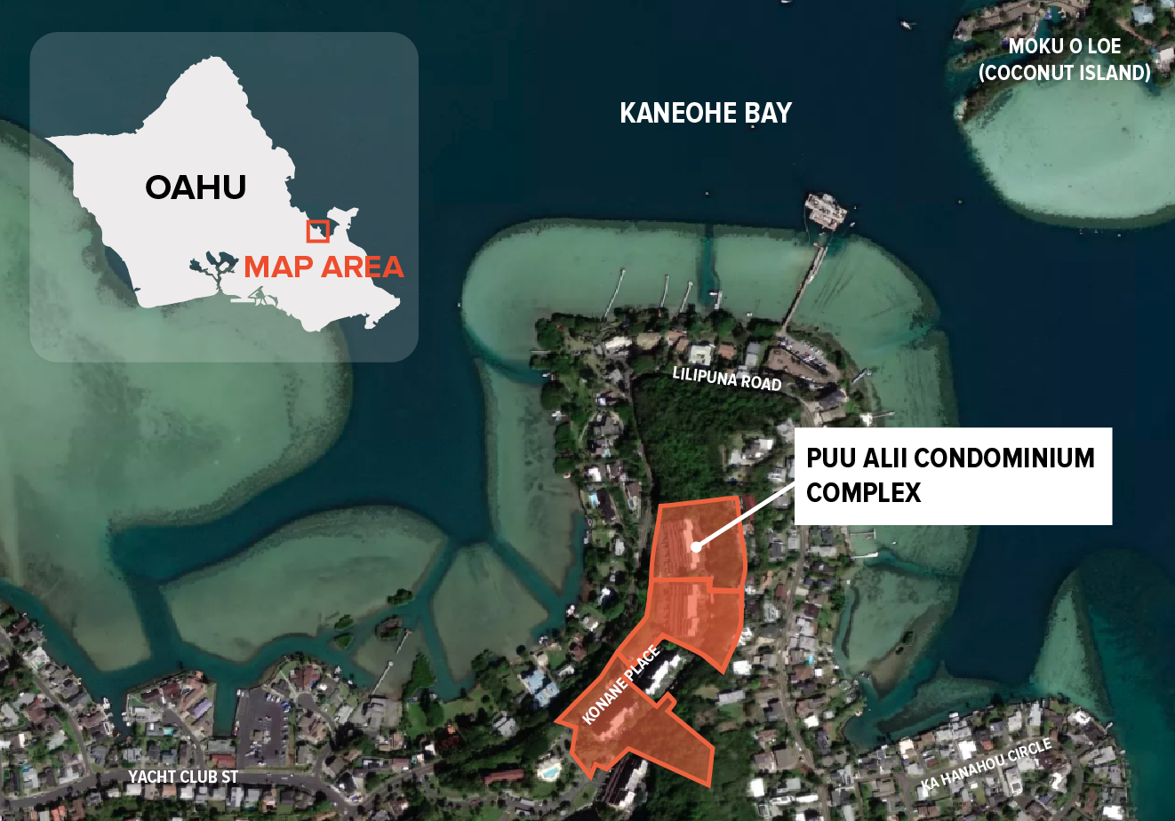 puu alii condos map lilipuna