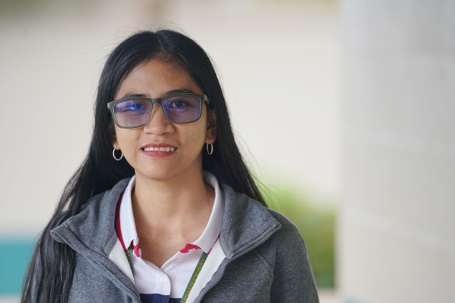 Lanai High and Elementary School teacher Daisy Lyn Dela Rosa.