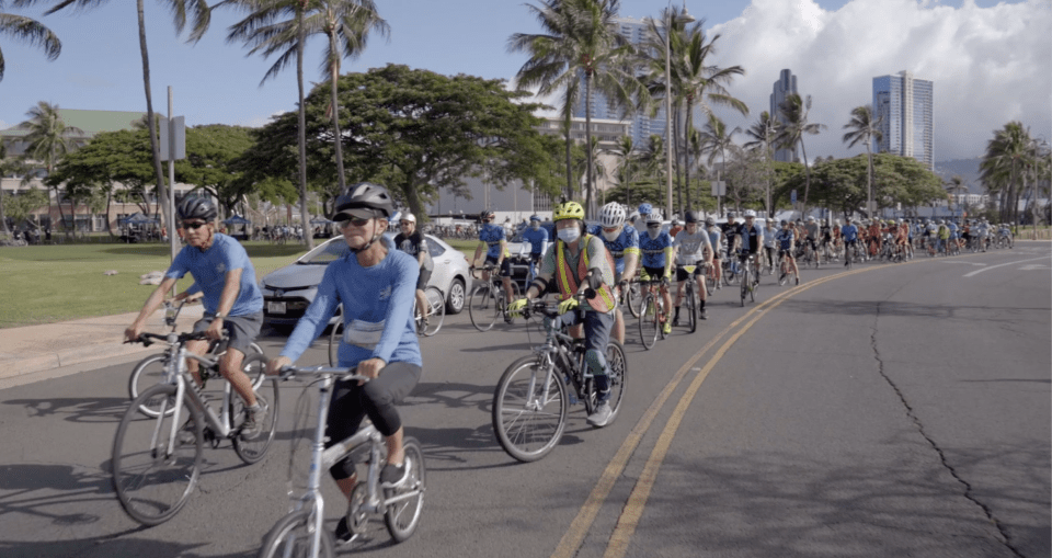 Zachary Manago’s Ride in Paradise celebrated its 10th anniversary with hundreds of bike riders joining together to raise awareness of bike safety and sharing the roads. 