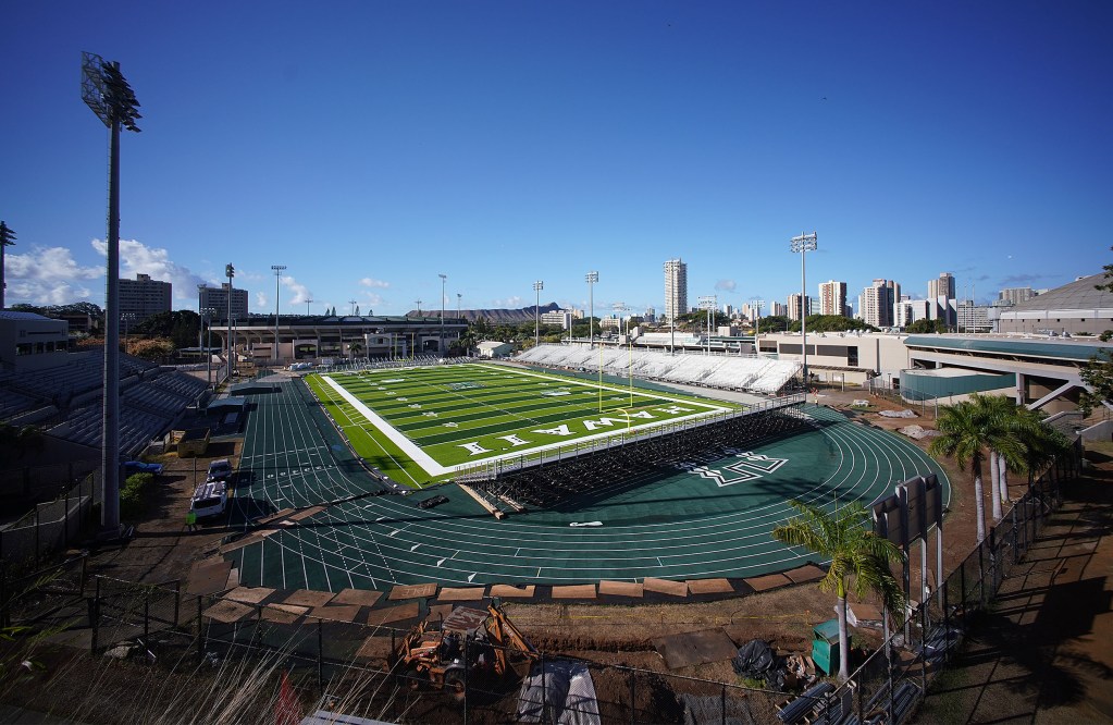 UH Manoa Football field.