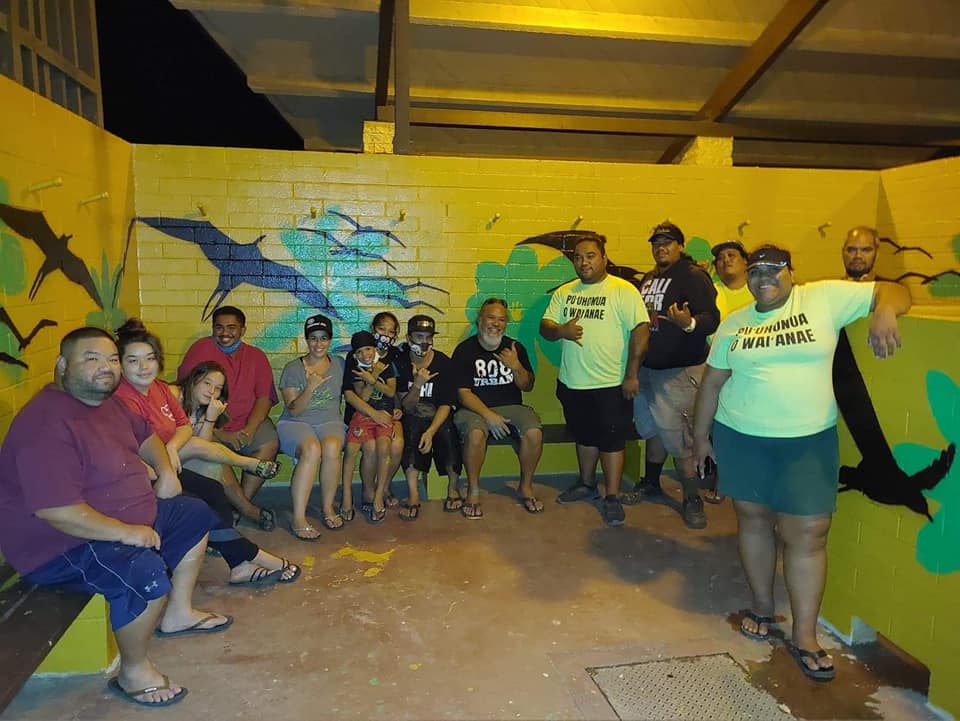 Westside Parks Pokai Bay Beach Park Mural Bathrooms