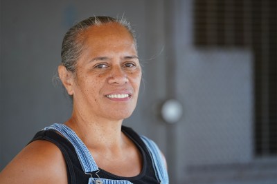 Portrait of Waianae resident Jan Makepa.