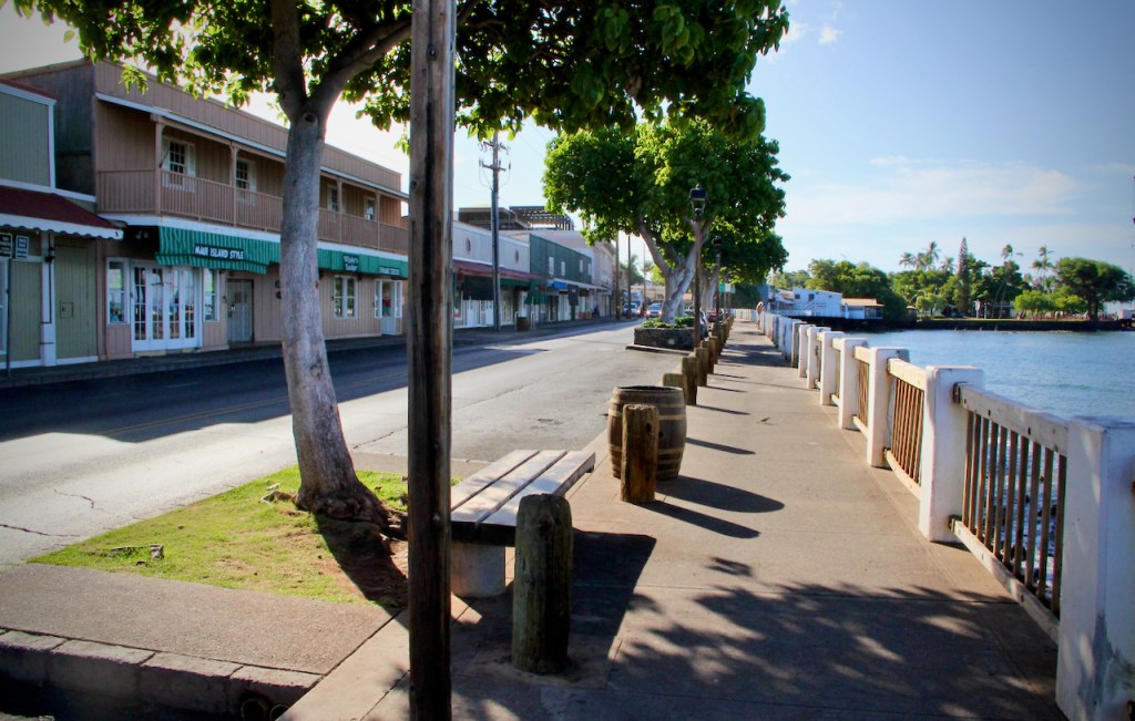 Front Street Promenade in the morning