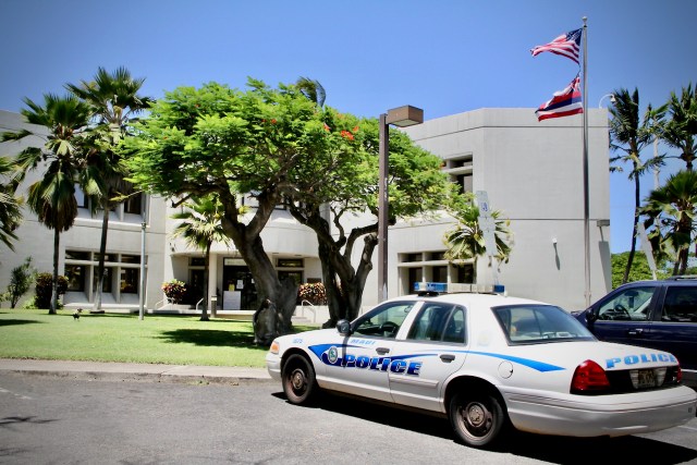 MPD Maui County Police Department stock
