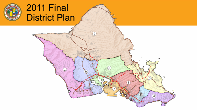 The Oahu Reapportionment Commission will decide how to redraw nine district boundaries.