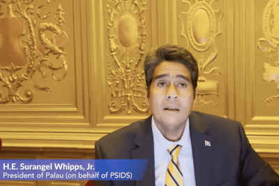 Small Island States Call For Aid, Action