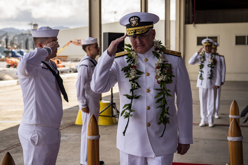 Rear Admiral Timothy Kott commander of Navy Region Hawaii