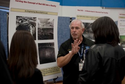 Victor Flint, a representative of the Naval Facilities Engineering Command, said the Navy is committed to environmental stewardship.
