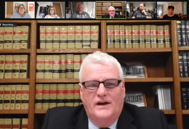 Civil Beat editors and reporters interviewed Chief Justice Recktenwald on Nov. 18.