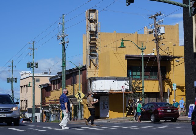 Kaimuki’s Queen Theater located along Waialae Avenue.