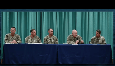 Navy officials at a town hall on Friday answered questions from residents who said they lack direction and assistance during the water contamination crisis.