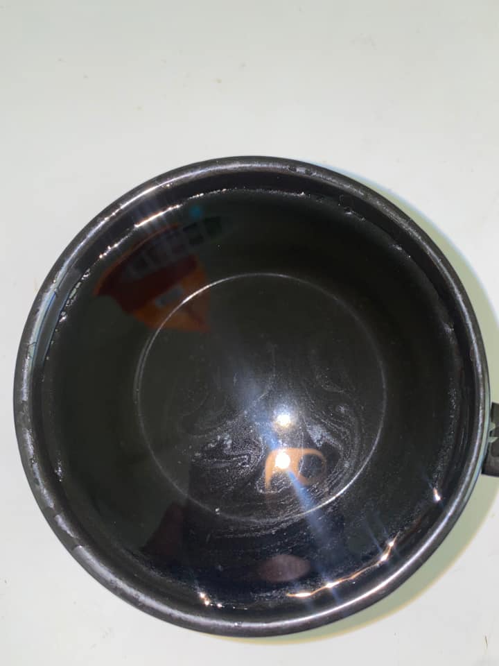Residents in Manana Housing, near Pearl Harbor, have noticed some kind of residue floating on their water. Resident Bristin Buck-Hulin saw this sheen on Dec. 12.