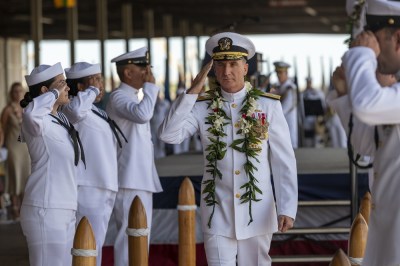 Navy Rear Adm. Robert Chadwick said another fuel release like the 2014 incident wasn't possible.