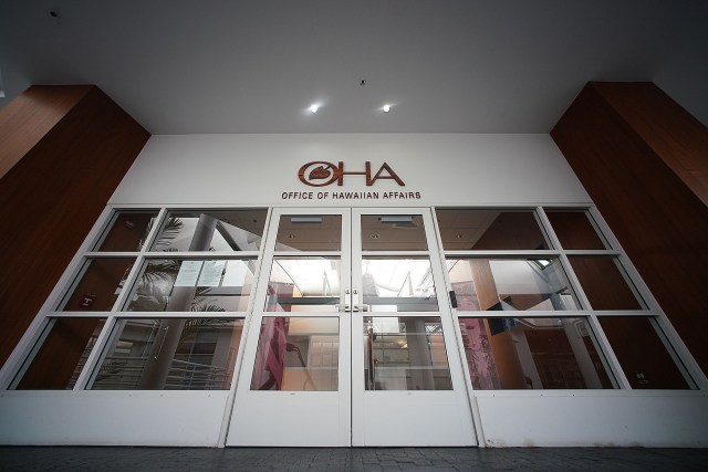 OHA Office of Hawaiian Affairs.