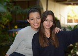Hannah David with her daughter Bella