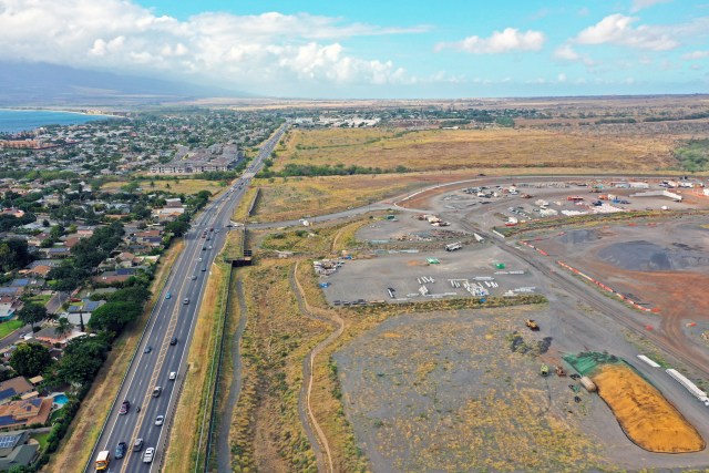 Construction of Kihei High School