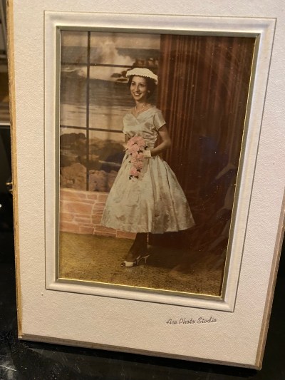 A photo of Eleanor Fernandes in her younger days