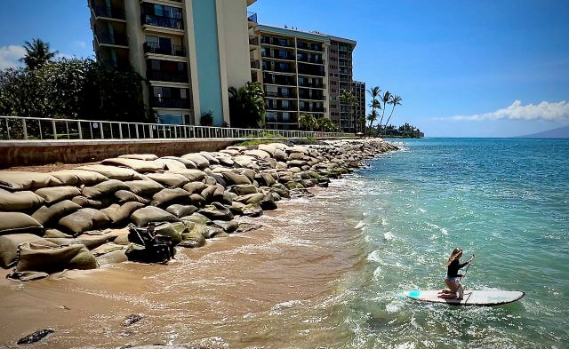 Kahana Bay shoreline