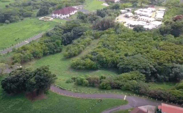 A screenshot from a short video on the Hawaii Youth Correctional Facility near Kailua, a 500-acre campus that includes multiple structures and programs for at-risk youth.