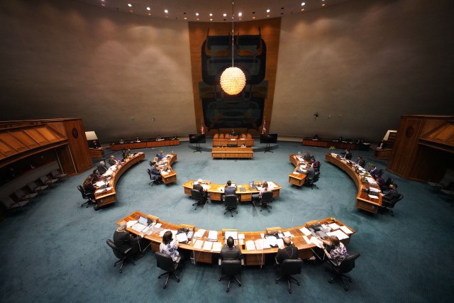 Senate floor session.