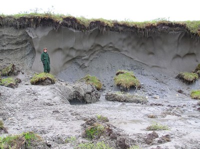 ice wedges thawing permafrost Noatak National Preserve conversation pickup