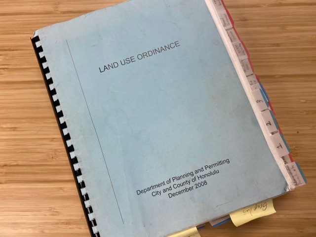 Honolulu Land Use Ordinance