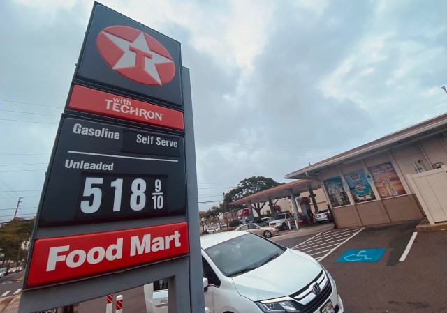 Hawaii Gas Prices April 2022