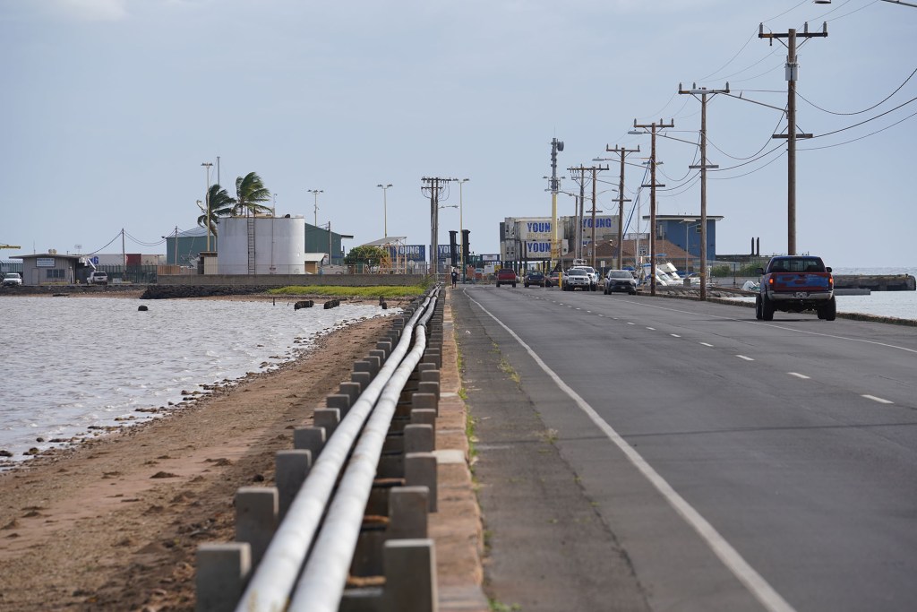 Kaunakakai Harbor.