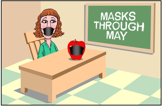 Pritchett school masks April 2022