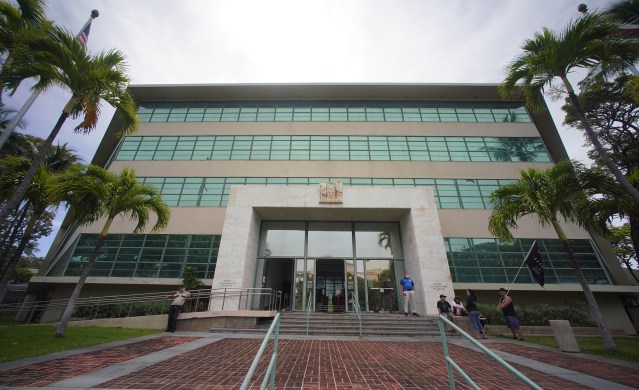 DOE Department of Education building.