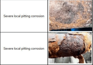 A report by a military contractor shows corrosion at the Red Hill fuel facility.
