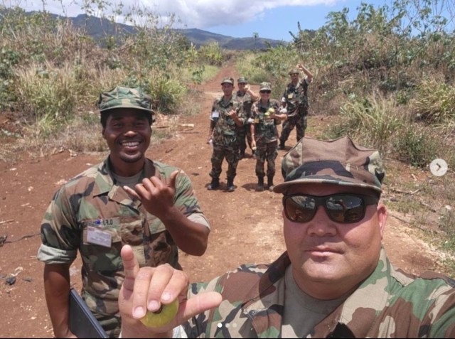 Moleka Hicks calling itself Occupied Forces Hawaii Army Hawaiian sovereignty group