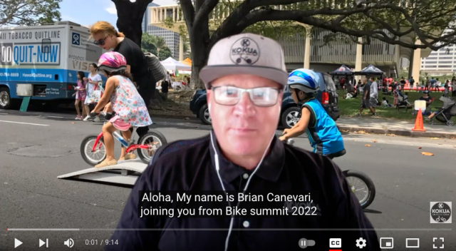 screenshot from Brian Canevari's bike instruction video