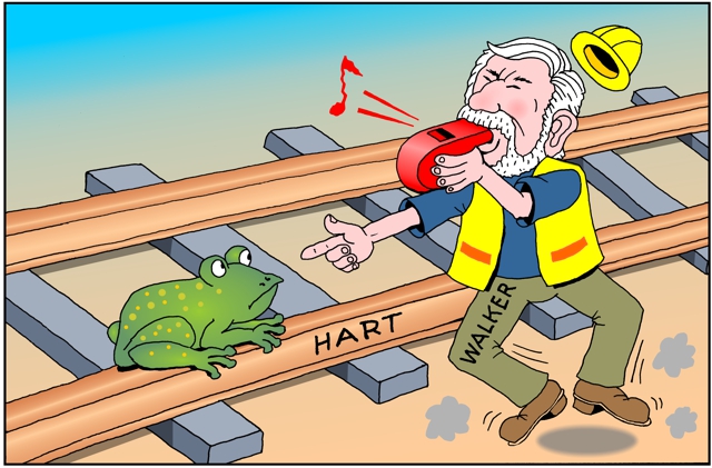 Pritchett - rail frog - July 2022