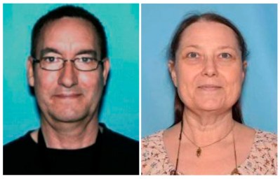 FILE - This combination of undated photos provided by the United States District Court District of Hawaii shows Walter Glenn Primose, left, also known as Bobby Edward Fort, and his wife Gwynn Darle Morrison, aka Julie Lyn Montague. Primose, a U.S. defense contractor, and his wife, who federal authorities say lived for decades under the identities of two dead Texas children, have been charged with identity theft and conspiring against the government. A U.S. judge on Monday, Aug. 22, 2022, upheld a previous ruling to detain the pair without bail. (United States District Court District of Hawaii via AP, File)